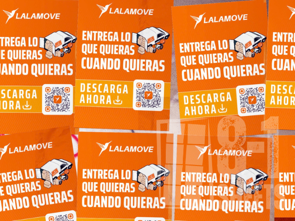 Caso de Éxito: Campaña Publicitaria Lalamove – Pegado de posters CDMX